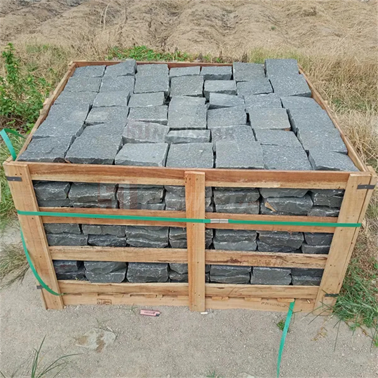 Granite Paving Stone Driveway Natural Cobblestone Paver Mats Driveway Granite Cobblestone
