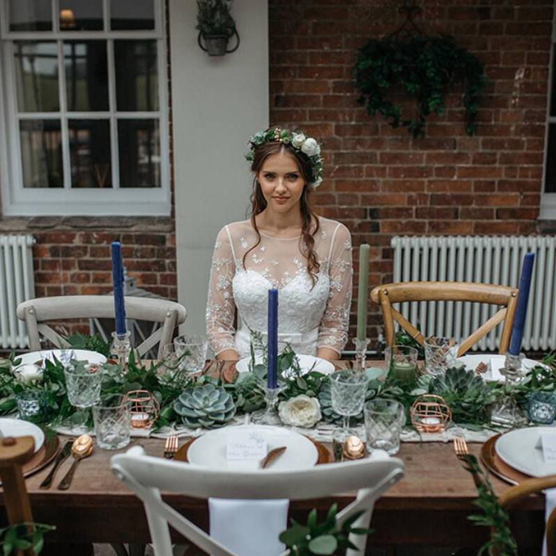 Macrame Woven Handmade Boho Linen Table Runner
