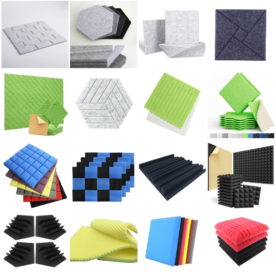 Polyurethane Foam Bass Board Acoustic Foam Soundproof Foam