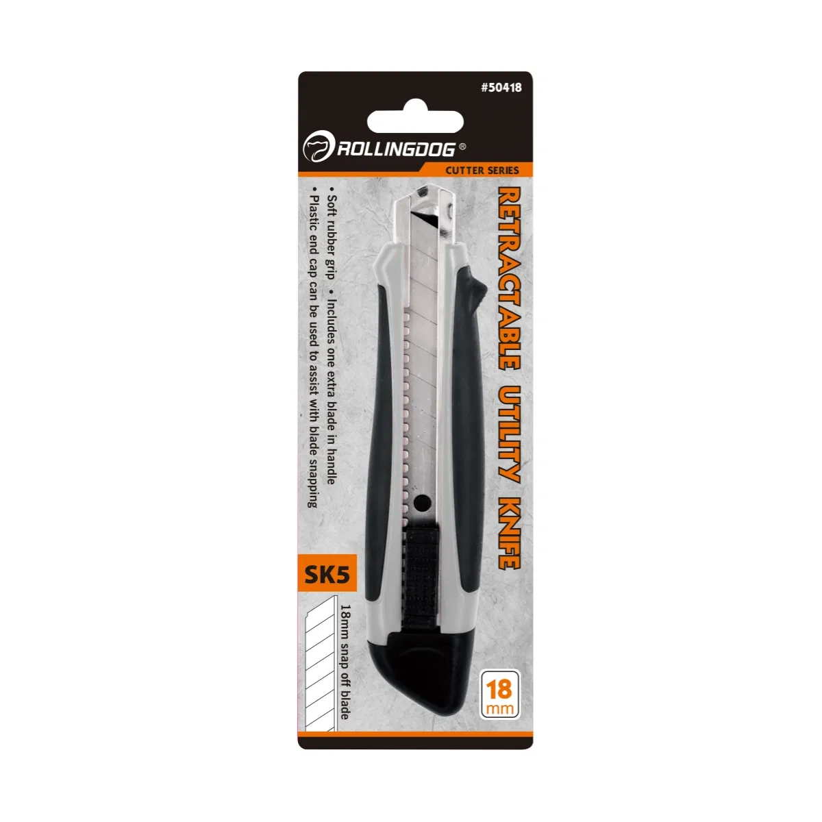 Rolingdog-PRO 50418 Retractable Utility Knife