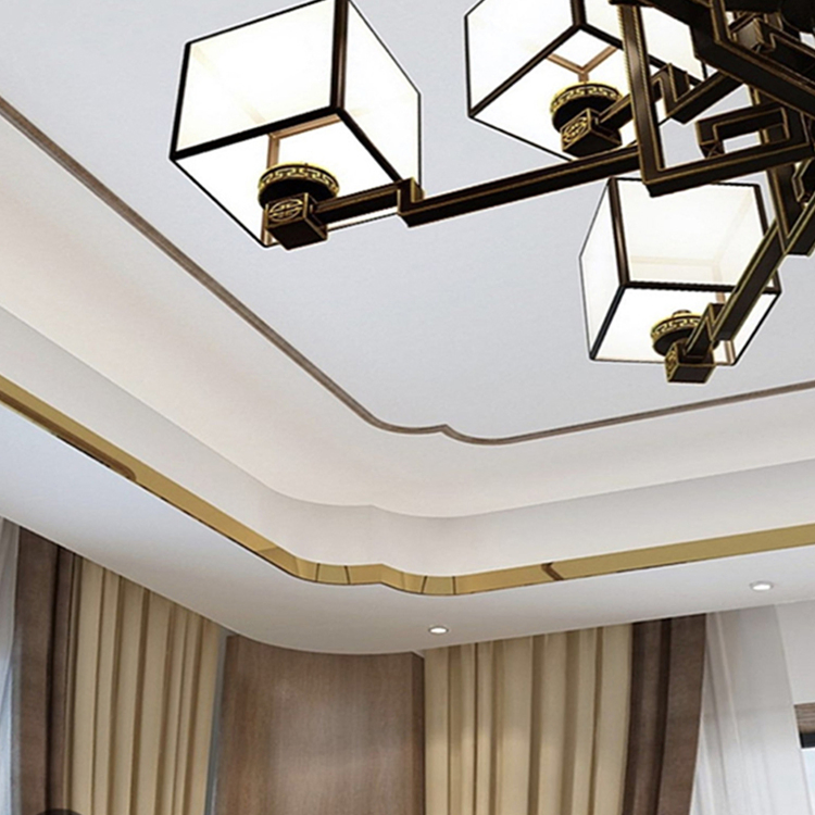 304/316 Stainless Steel Decorative Trim U Shape Hw-Sup05 Mirror Black Color for Clubhouse Interior Design