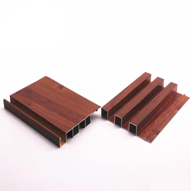 Алюминиевая панель для фасада и потолка под дерево