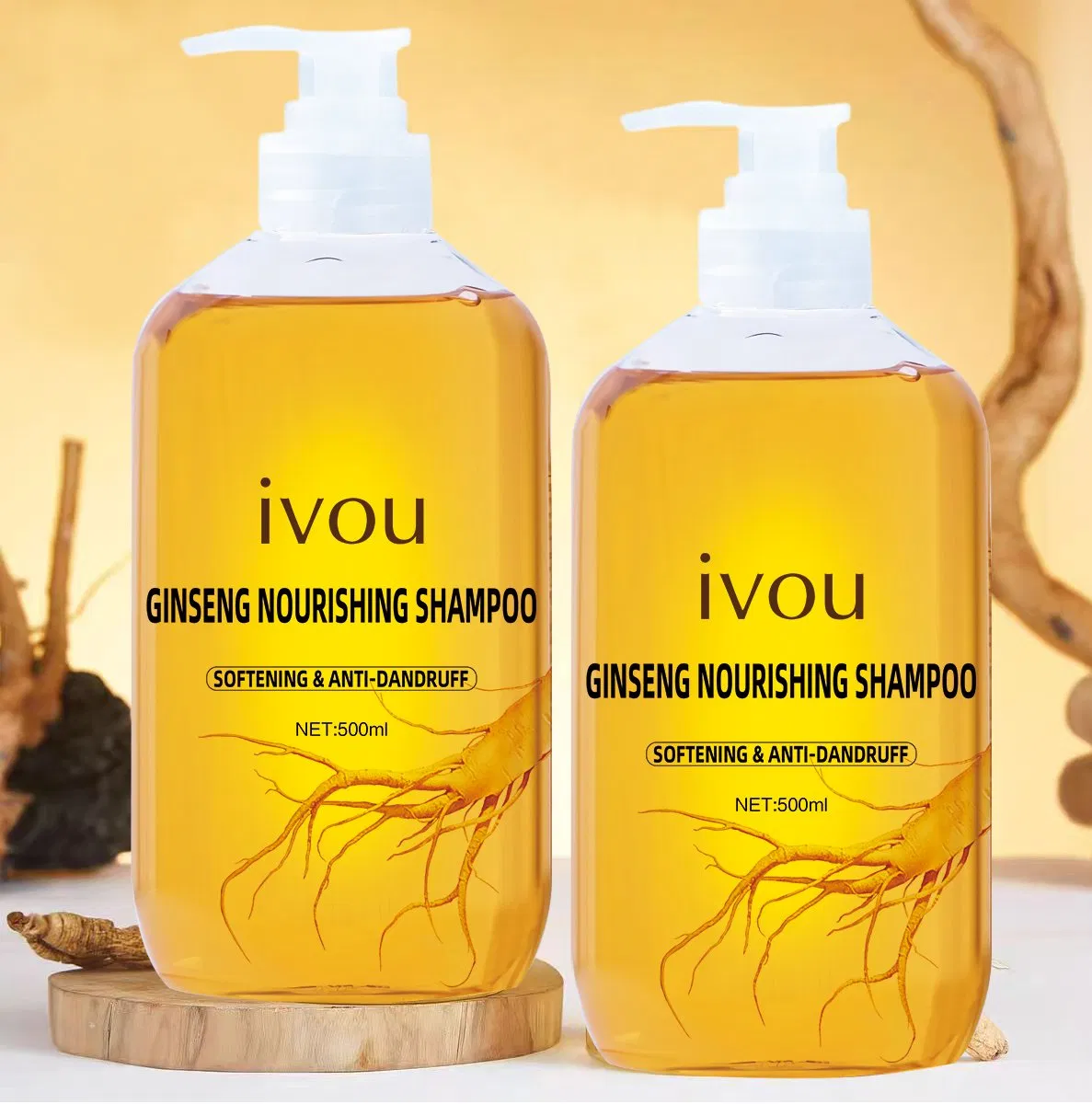 Ginseng Infused Hair Loss Prevention Shampoo for Healthy Scalp