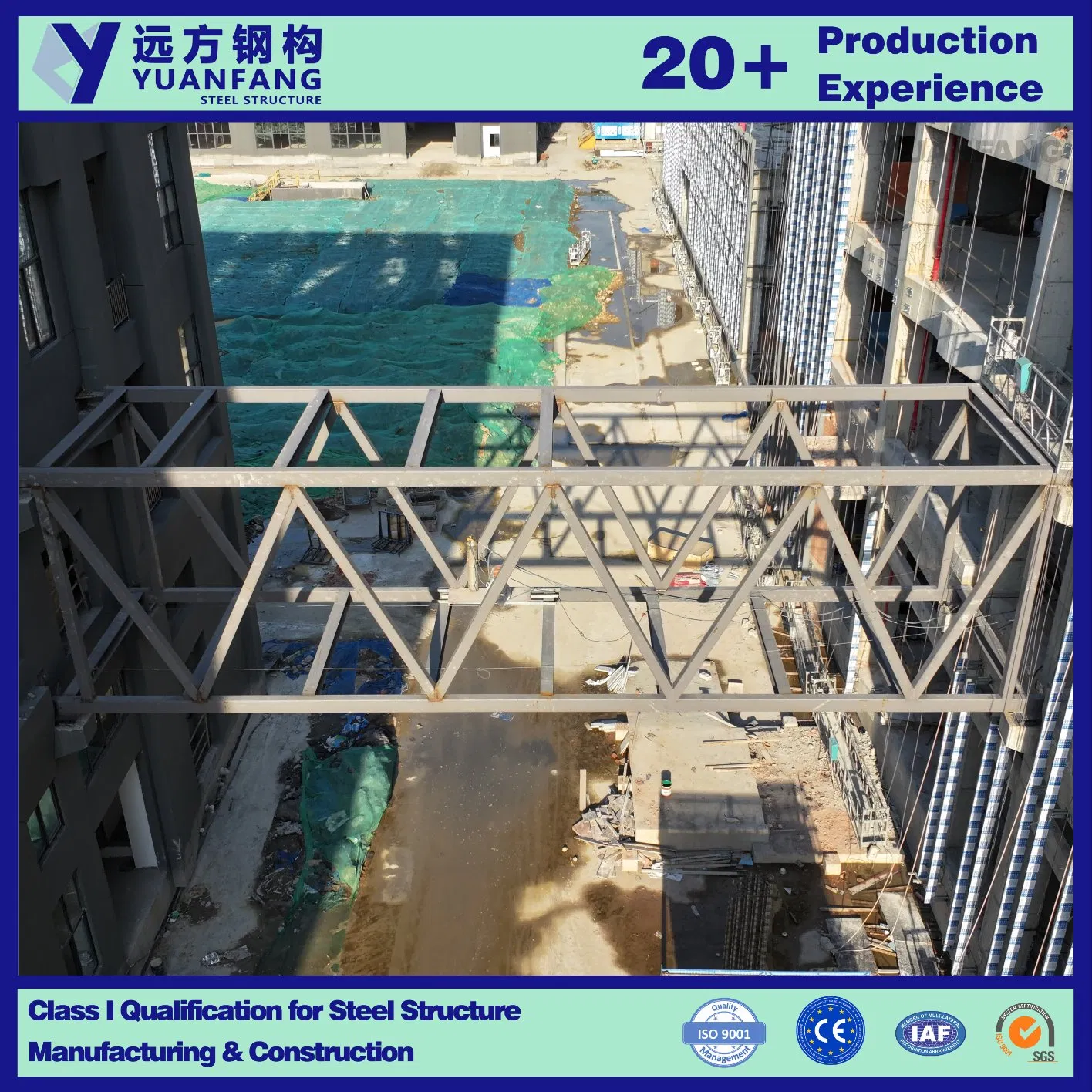 Hot Sale Economical Steel Structure Corridor and Canopy / Awning