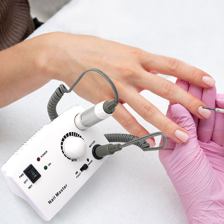 Portable Electric Nail File Drill Machine 30000rpm Nail Art Manicure Pedicure Acrylic Gel Salon Tool