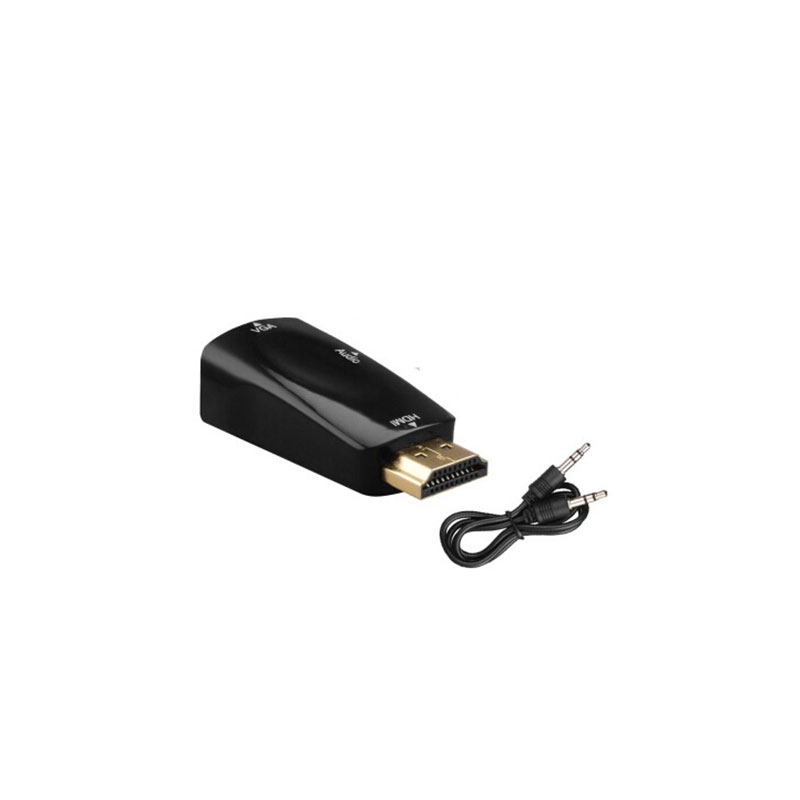 Конвертер HDMI в VGA с аудиовыходом