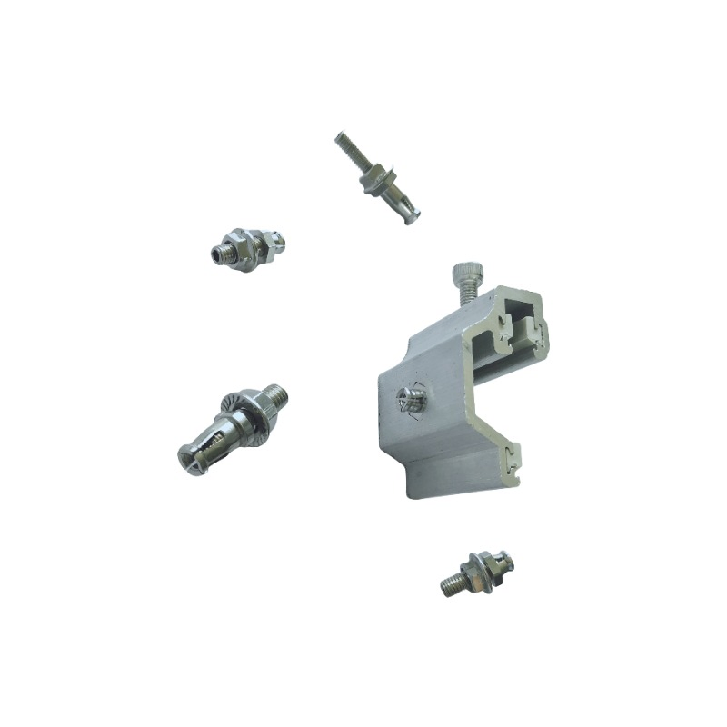 Aluminium Extrustion Aluminium Wall Facade Profile Wall Mounting Bracket