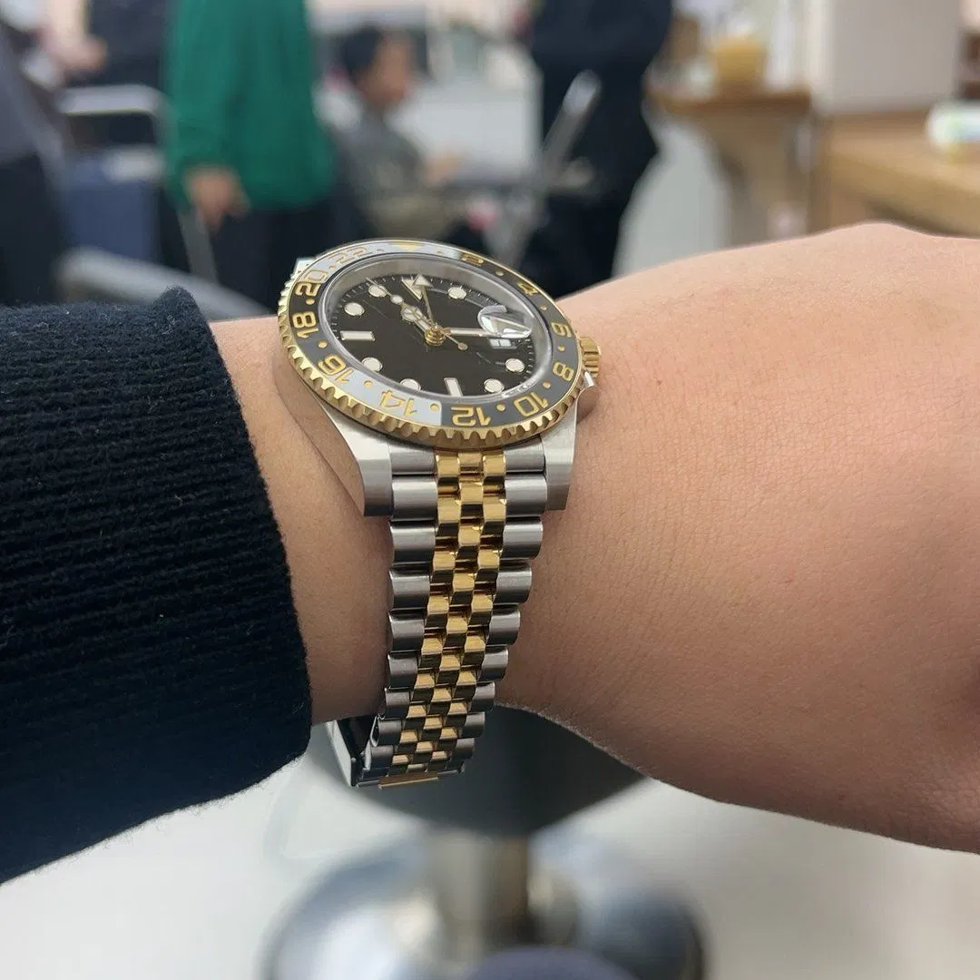 Guangzhou Luxury Sports Style Automatic Mechanical Watch 40mm Black Case