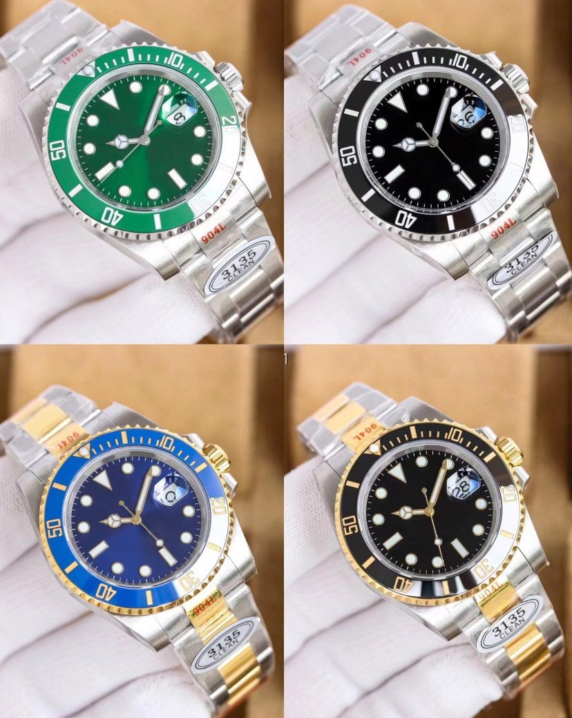 Replica AAA Distributors Watch Relogios De Pulso Homem Wholesale 7750 Movement Waterproof Watch Stainless Steel Nautical Automatic Mechanical Mens Watches