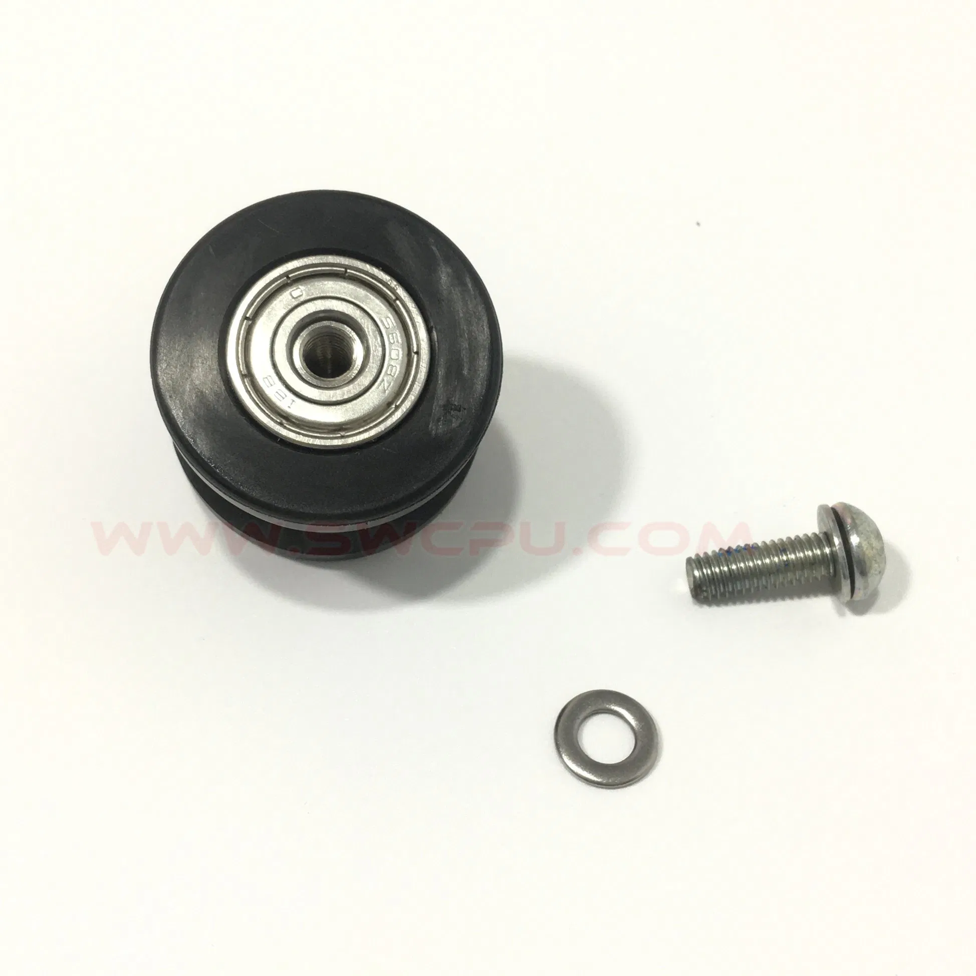 Non-Standard Precision Injection Molding Plastic Nylon Bearing Roller with Stud