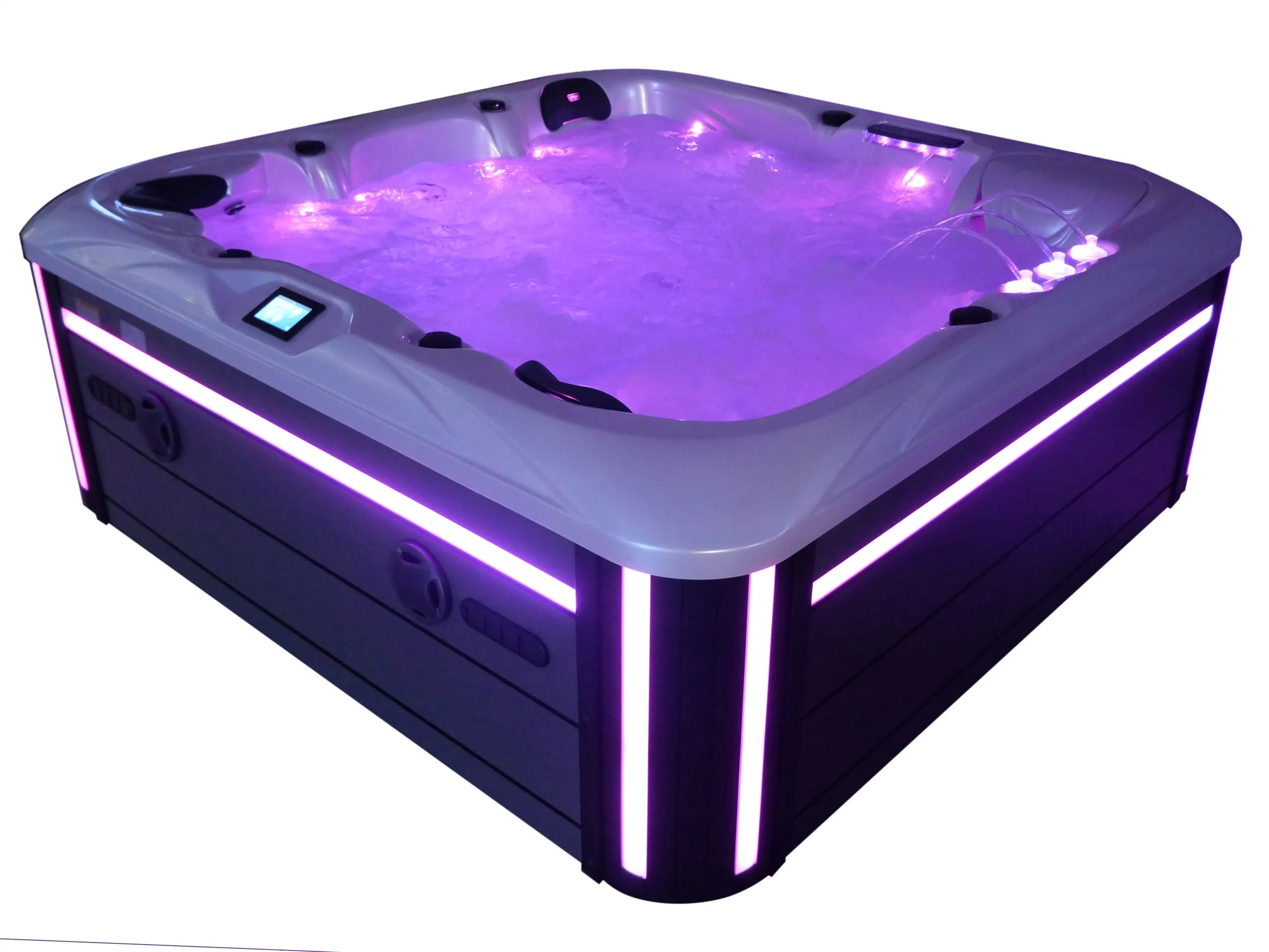 Deluxe Europen USA Acrylic Balboa Control 150 PCS Jets Swim Outdoor SPA Whirlpool Massage Hot Tub Jacuzzis SPA Bathtub