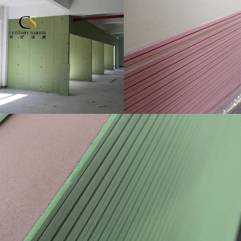 9-15mmthick 1220*2440mm Waterproof Plaster Gypsum Board Plasterboard Drywall Sheet for Wall