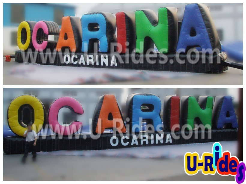 Giant Kids Land Advertising Inflatable Letters