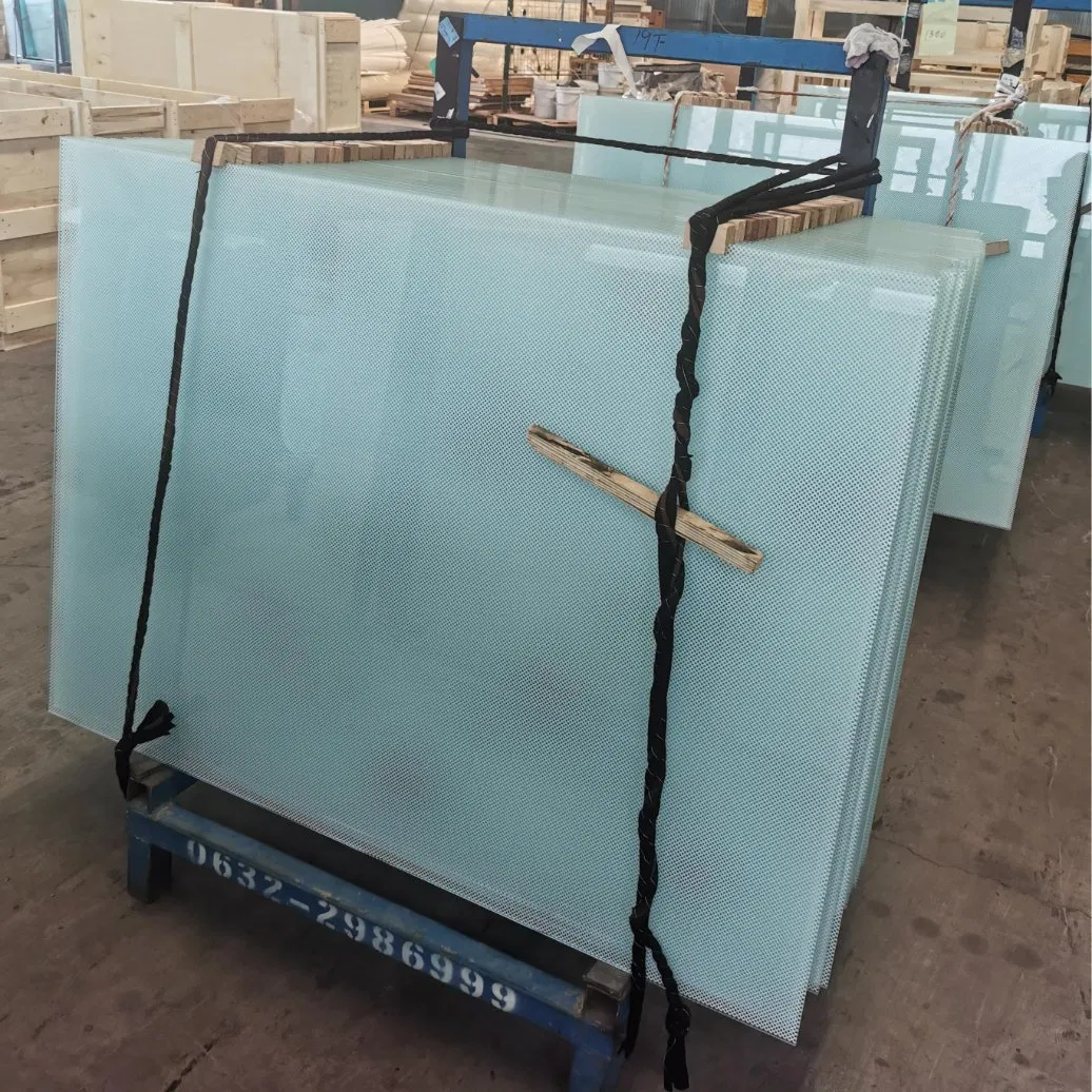3-19mm Durable Custom Size Available Silk Screen Printed Glass for Shower Doors