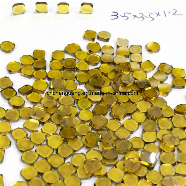 Квадратные пластины HPHT алмаза