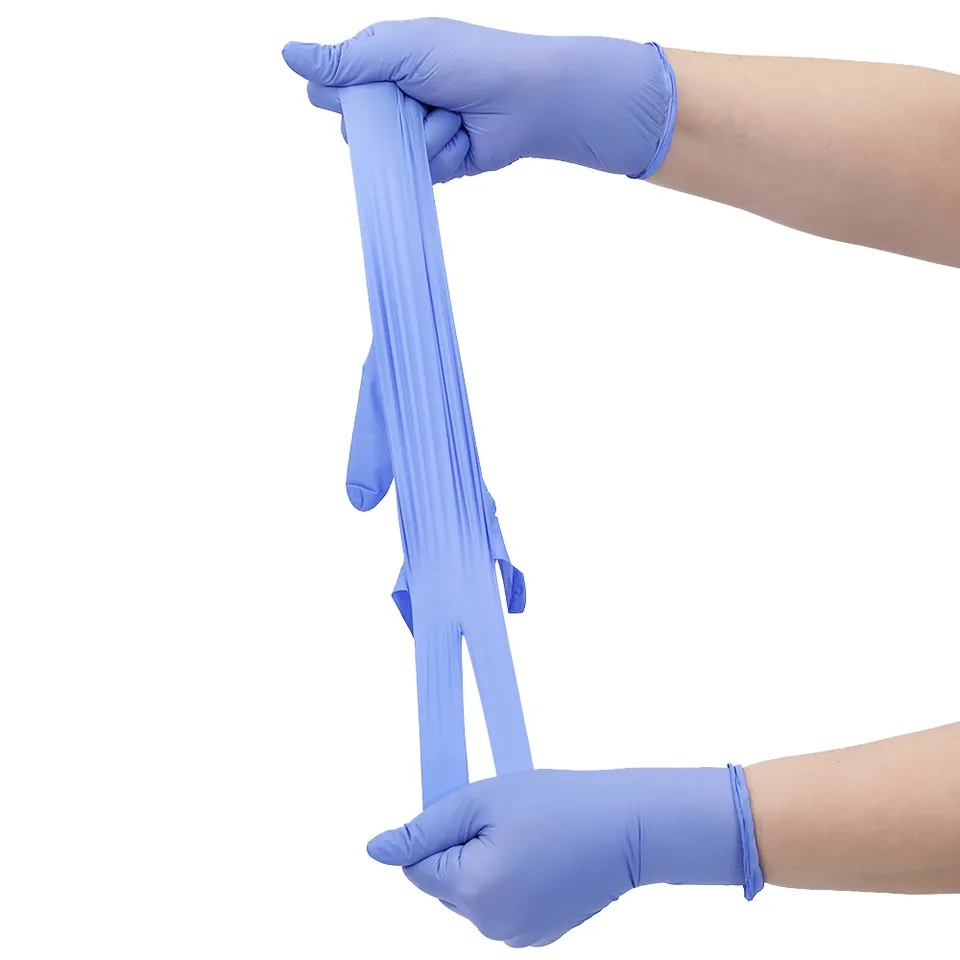 Medical Supply Disposable Nitrile Gloves with Factory Price