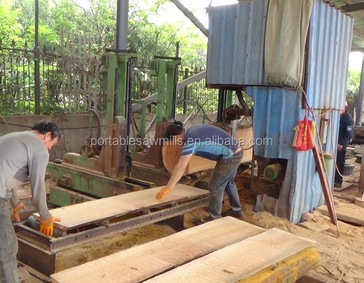 Ленточная пила по дереву вертикальная со шкивами