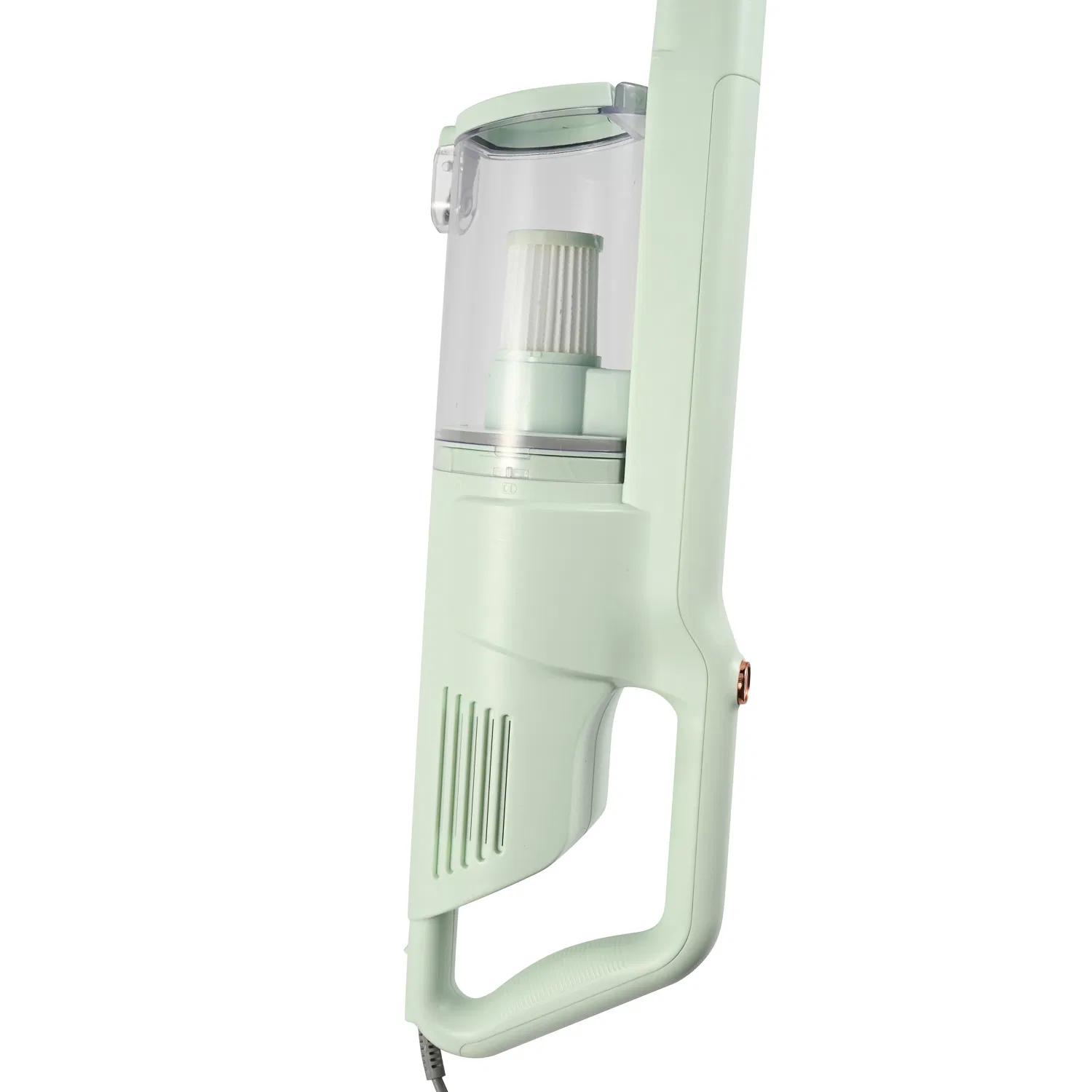 Compact White Hand-Held Vacuum Cleaner, Weighs Only 1.1kg