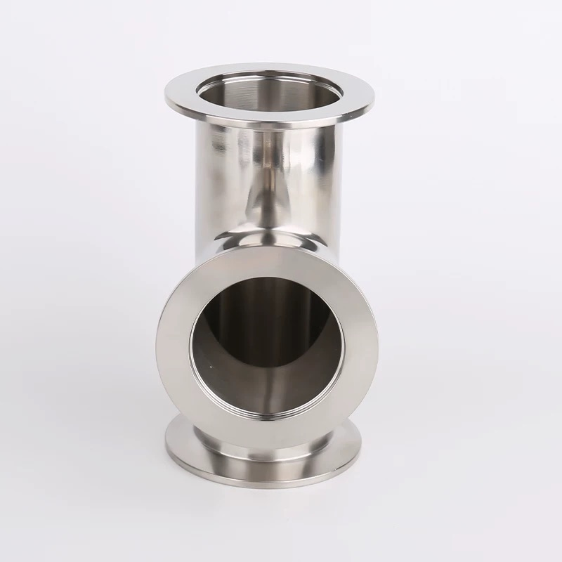 Stainless Steel Vacuum Tee Kf10-Kf50