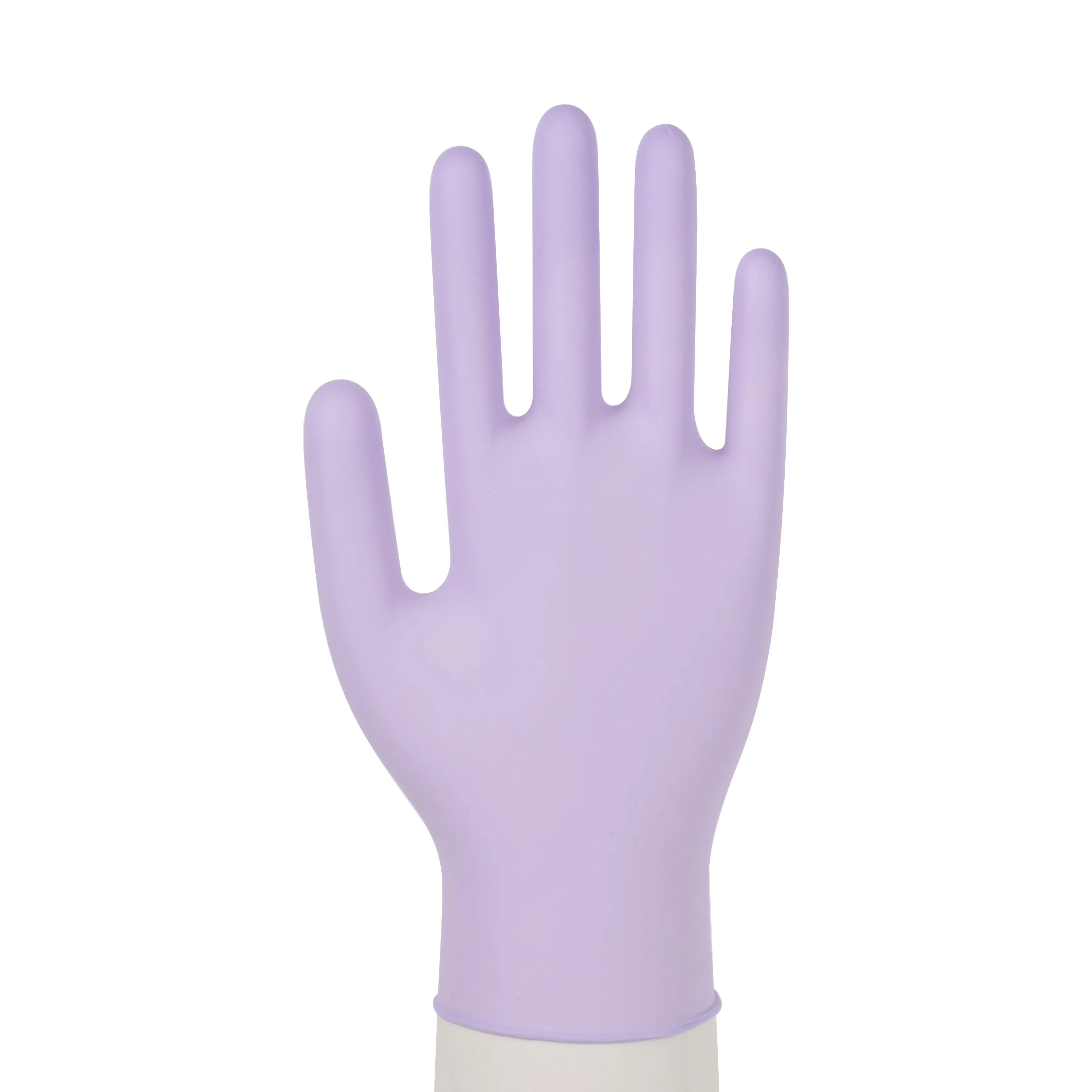 Disposable Industrial Electronics Purple Nitrile Glove