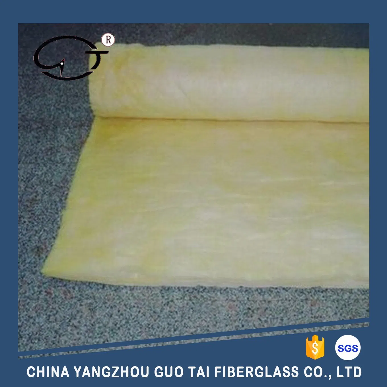 Heat Insulation Glass Wool Blanket with Aluminum Foil for Building