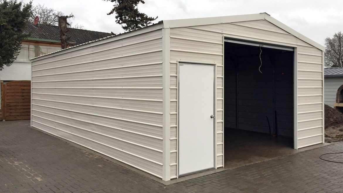 Prefabricated Steel Frame Building Metal Power Frame Structural Garage