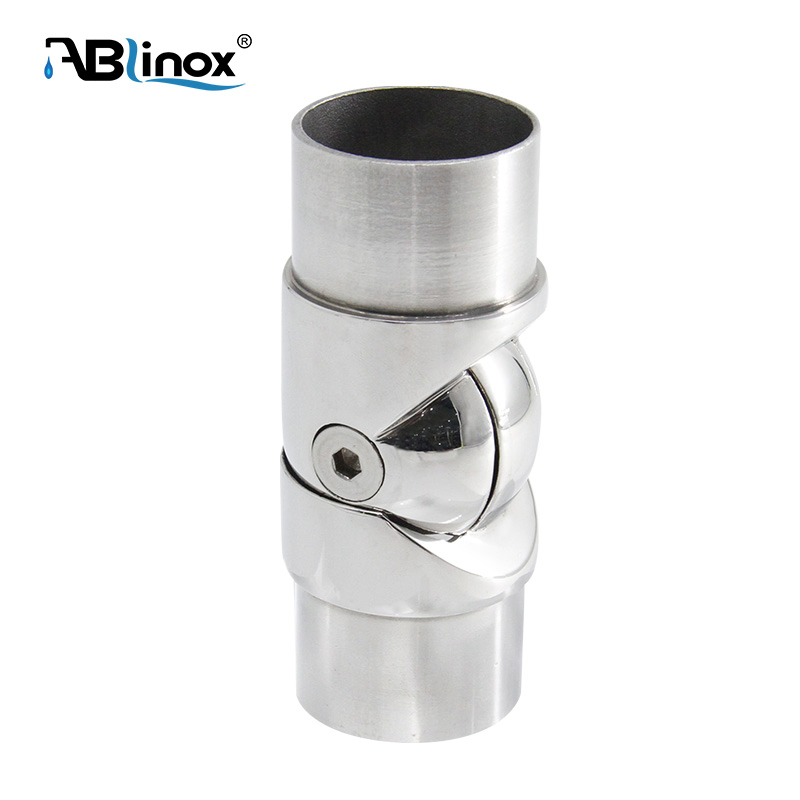 Lost Wax Cast Stainless Steel Stair Railing Accessories Pipe Fittings Connector