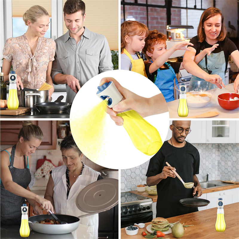 230ml Olive Oil Spray Bottle Cooking Oil Sprayer BBQ Cooking Oil Dispenser