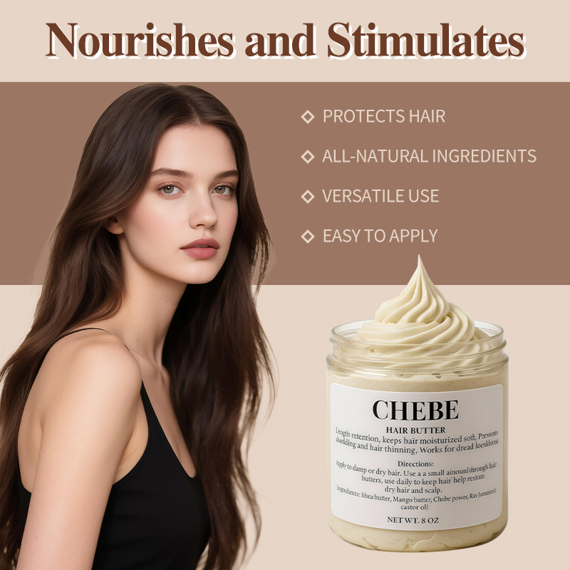 Chebe Hair Growth Butter Private Label Deep Moisturization Strengthening Hair Root Chebe Butter