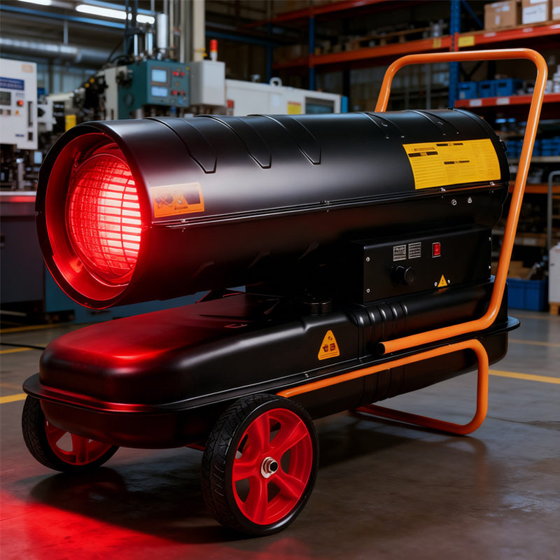 Industrial Construction Fuel Warm Air Blower Drying Equipment Mobile Diesel Fan Heater