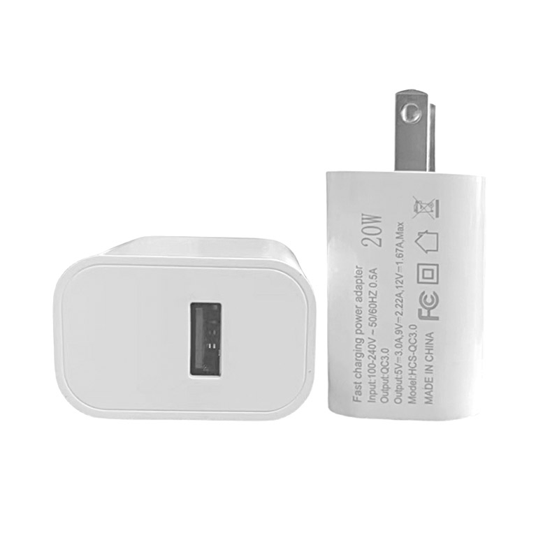 USB Charger Plug Quick Charge 3.0 Fast Charging Block Wall Charger for iPhone Android