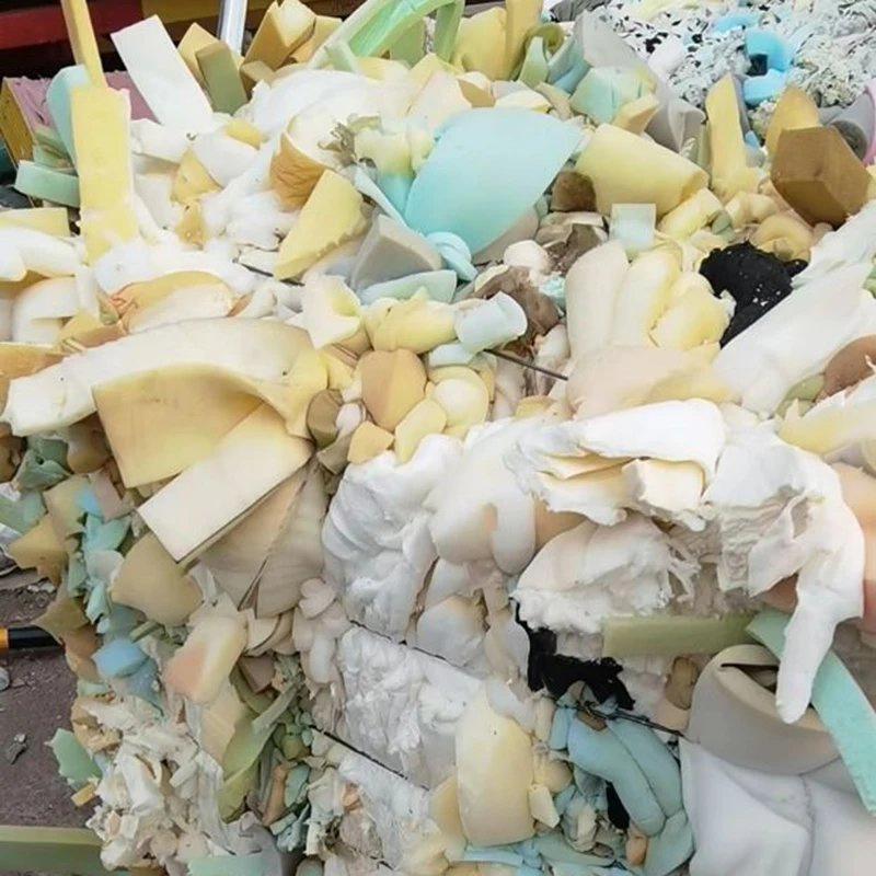 Polyurethane Shredded Recyclable Shredded Memory Foam Scrap Sponge