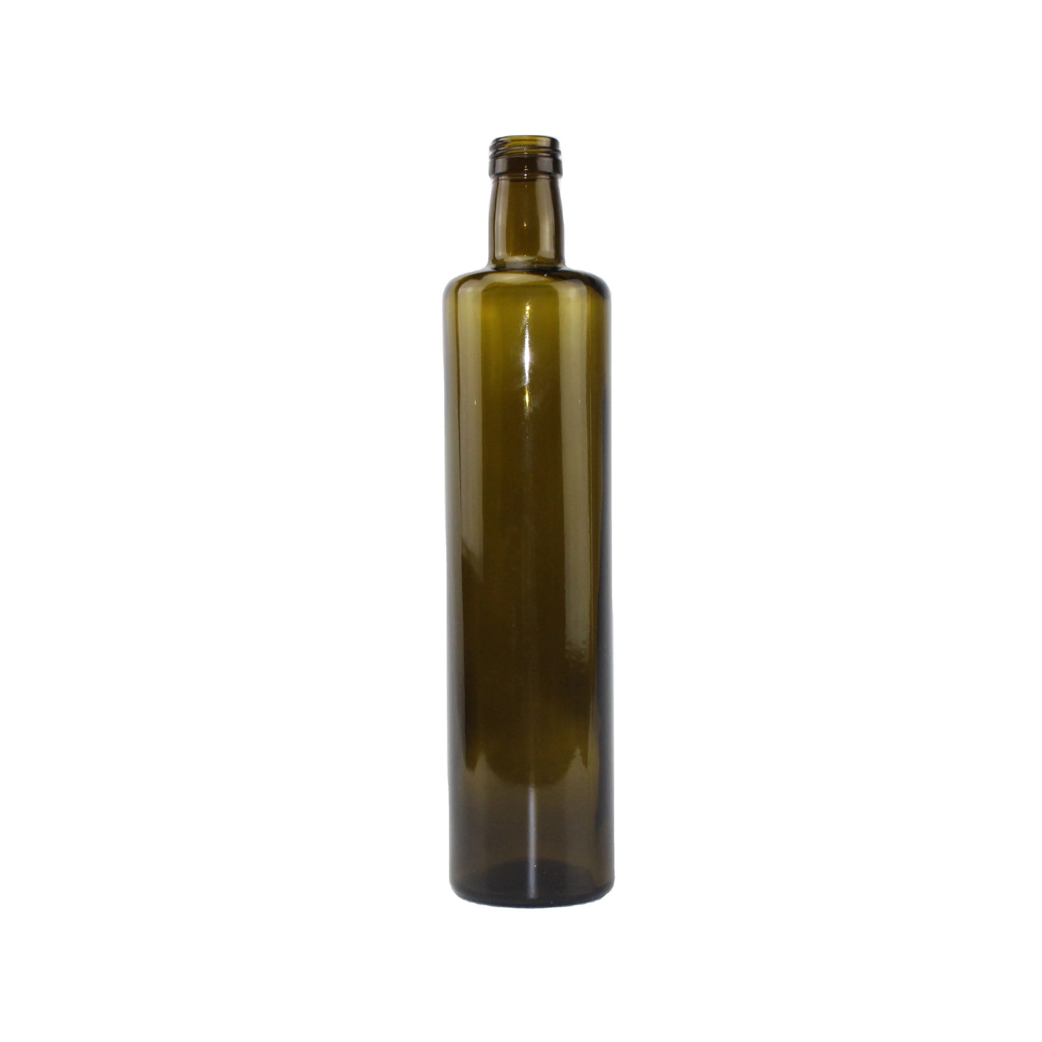 Wholesale 500ml Dark Green Marasca Glass Bottle Olive Oil Bottle with Oil Dispenser
