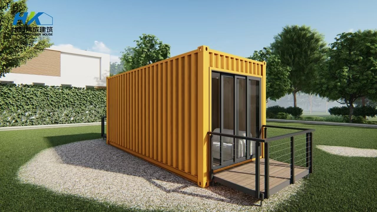 20FT Mini Small Micro-Modular Homes Mobile Steel Modular Prefab Prefabricated Tiny House Home