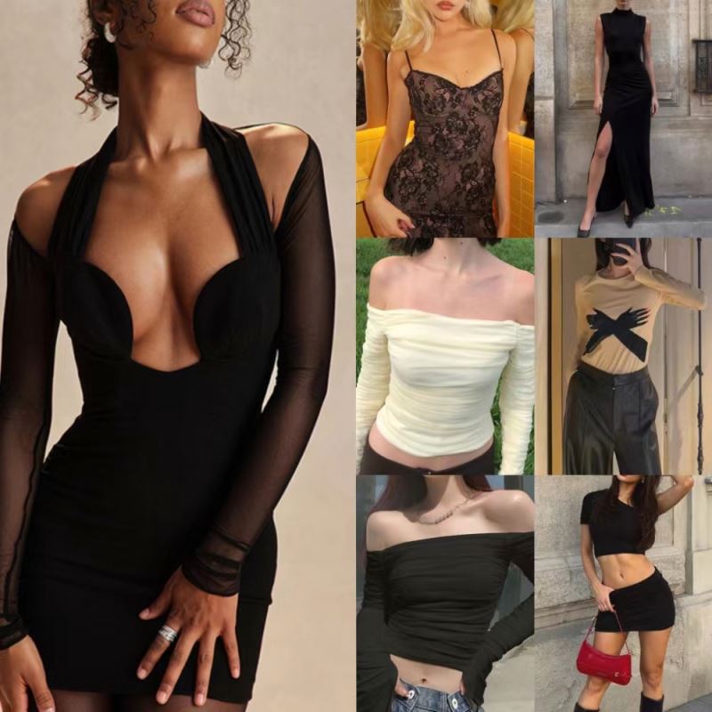 Комплект женский топ-купальник и юбка