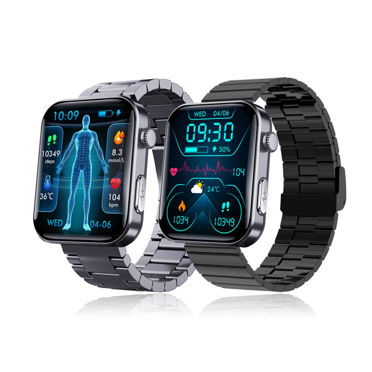 Advanced ECG Uric Acid Monitoring Smart Sports Watch
