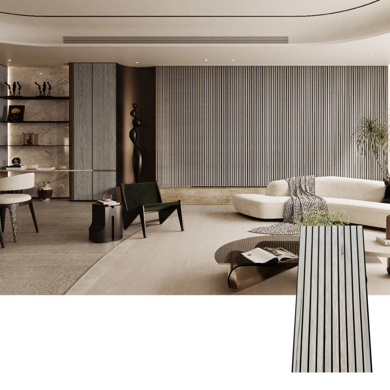 Waterproof Black Back PVC Ceiling Panel 8mm 9mm Thick Faux Techo Wall Panel for Interior Decor Plastic for Living Room Hotel