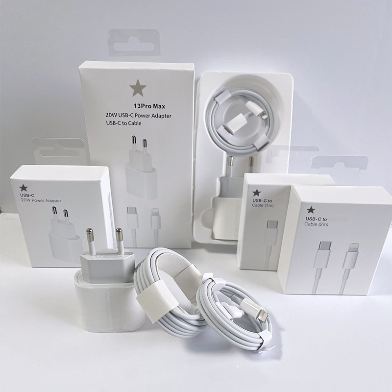 Зарядный адаптер USB-C 20W Pd с кабелем для iPhone