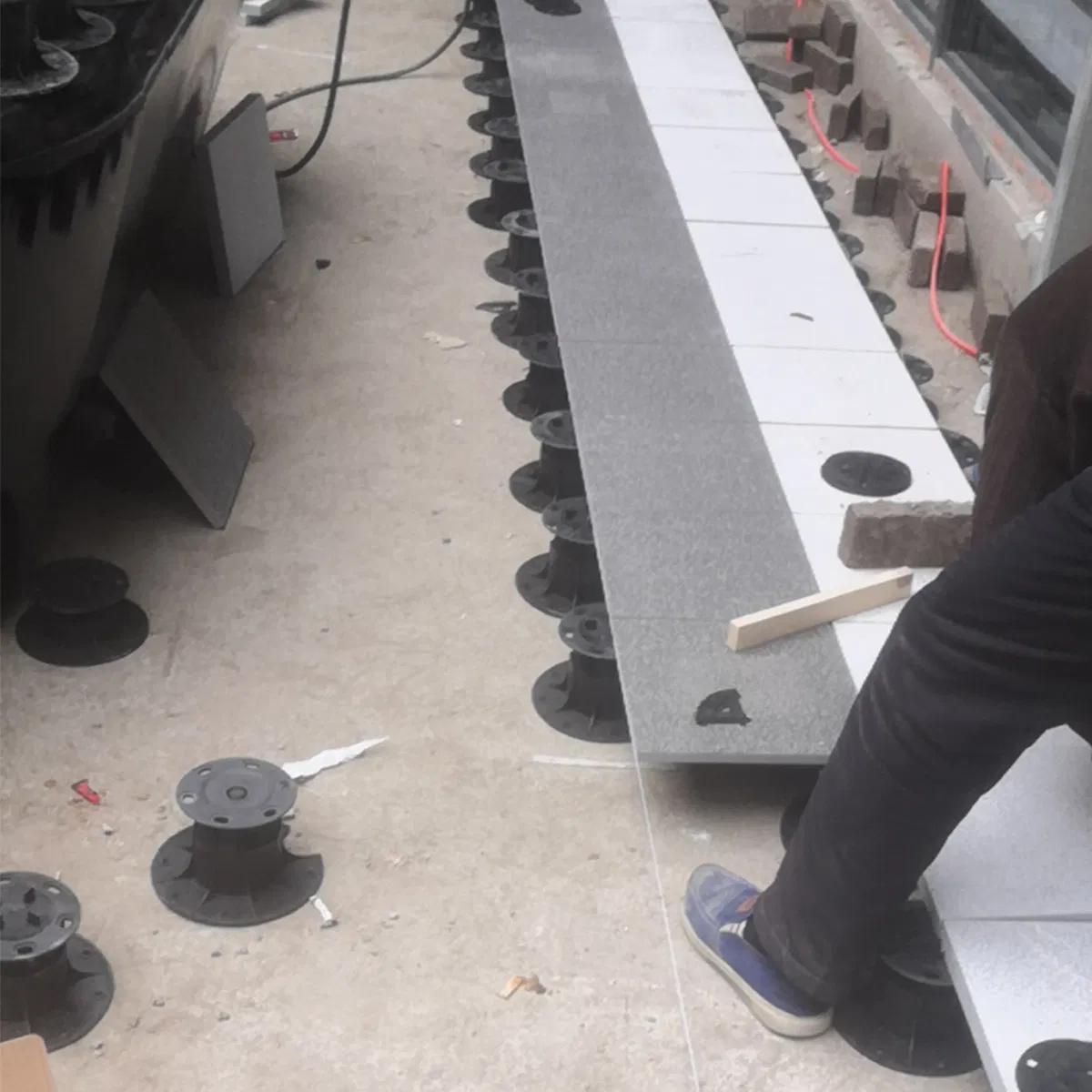 Adjustable Stone Paving Support with 70% Payment After B/L Copy