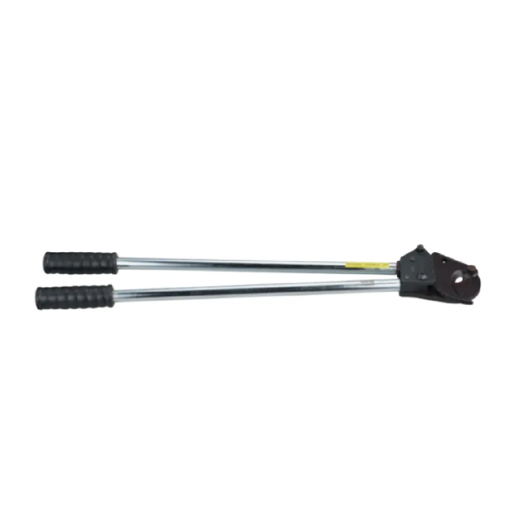 OEM Manual Hydraulic Cutting Tool Ratchet Type High Carbon Steel Cable Cutter