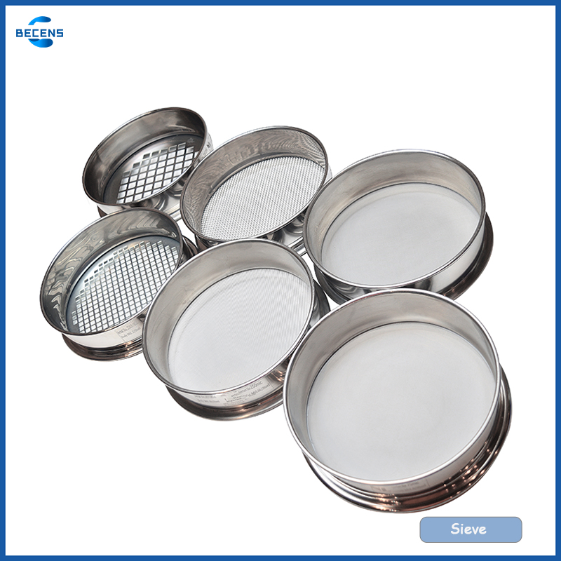 10-50cm 304 Stainless Steel Test Sieves Lab Sieves 45 Micron 325 200 Mesh Round Shape Stainless Steel Lab Test Sieve