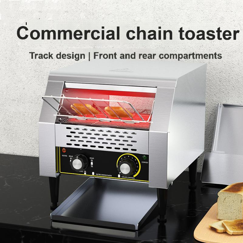 Factory Sales Industrial Toaster Electric Automatic Bread Conveyor Belt Toaster Restaurant Commercial Toaster