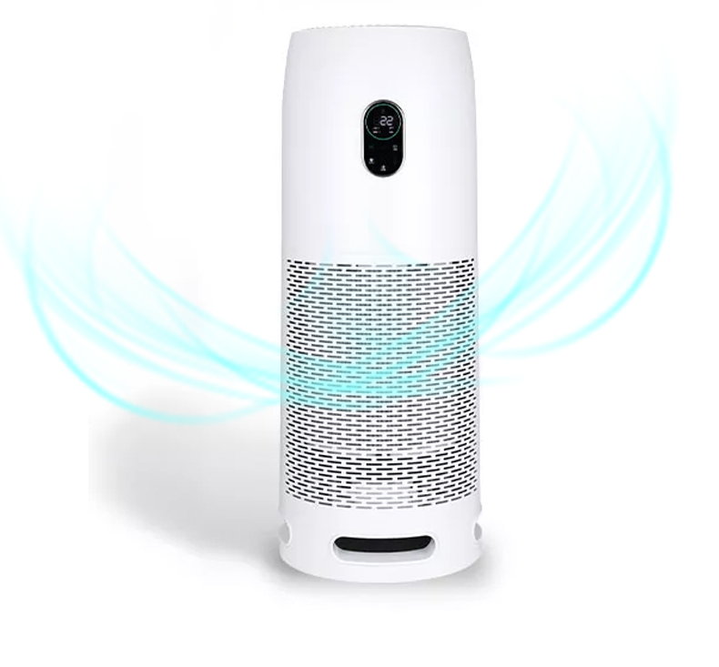 Dust Pm2.5 Home Air Cleaner with True HEPA Filter, Covers 700sqft