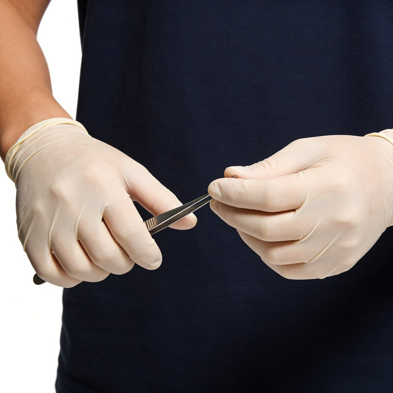 Food Grade Disposable Latex Gloves for Kitchen and Catering