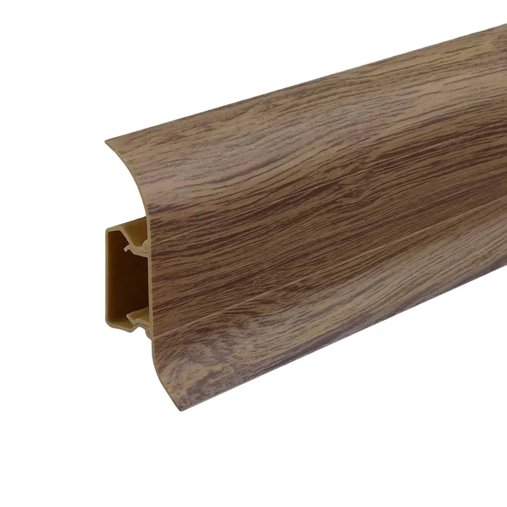 48.8mm Skirting Boards PVC Plinth for Home Furniture Decoration