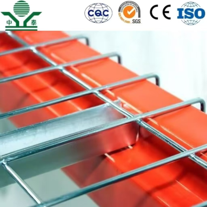 Zhongtai 4"X4" Mesh Electro-Galvanized Steel Industrial Wire Mesh Decking 4'x20' for Warehouse Loading Platforms
