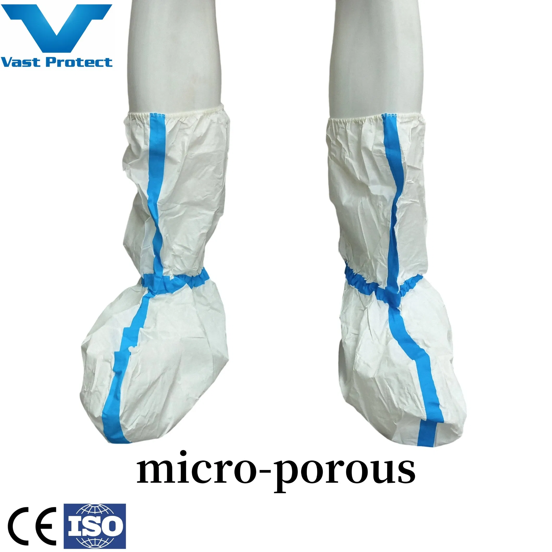 PPE Industrial Safety Footwear Protective Long High Disposable Shoe Boots Cover