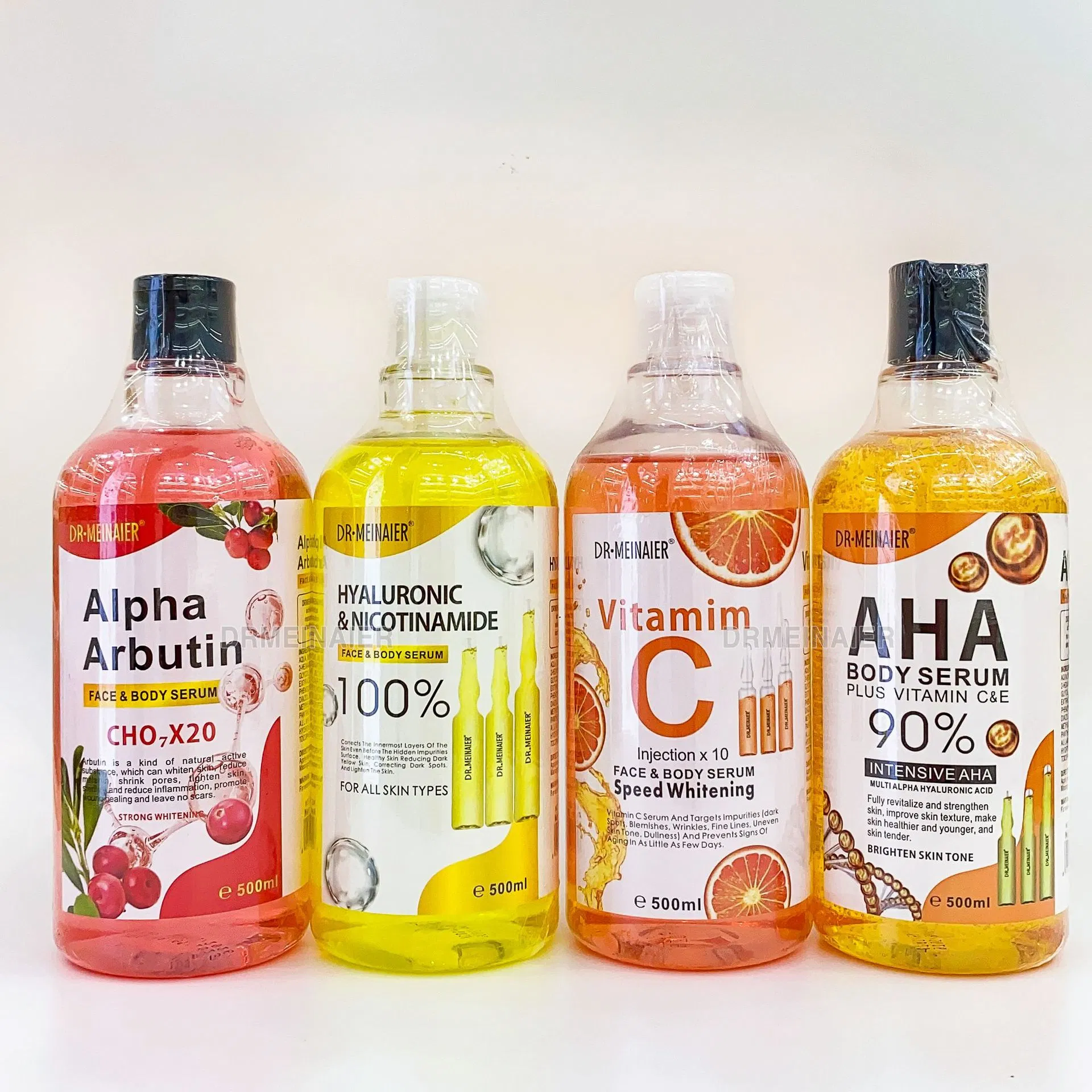 500ml Whitening Serum Hyaluronic Acid Aha & Vitamin C Serum