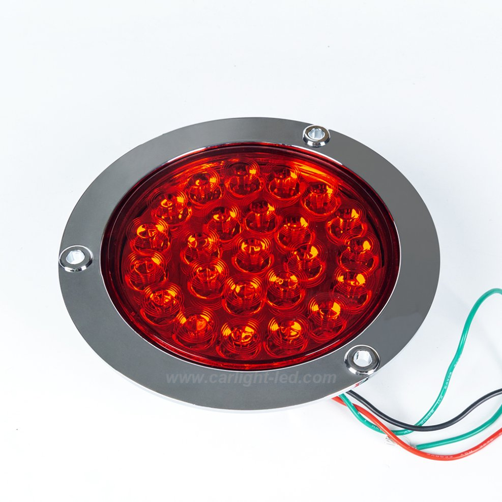 LED задний стоп-сигнал и фонарь заднего хода для грузовиков, прицепов, тракторов, автодомов и судов