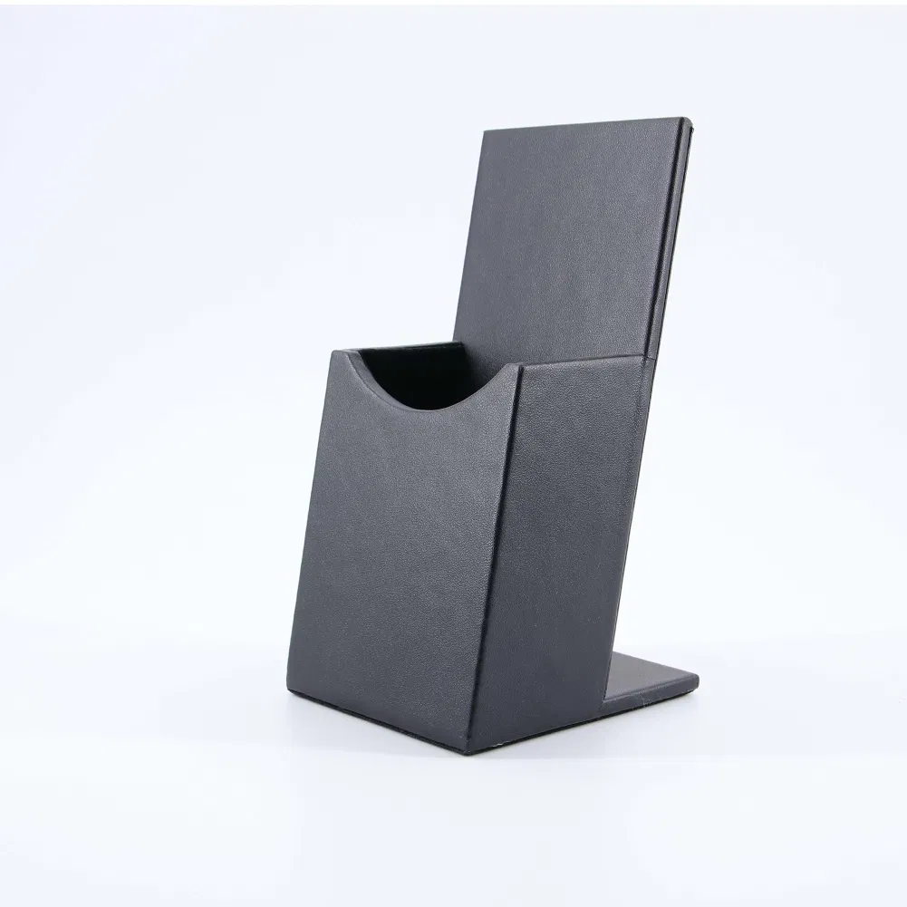 Luxury Leather Tray Directory Folder Tissue Box Notepad Desk Pad Remote Holderindoor Trash Candustbin Hotel Supplies Amenities